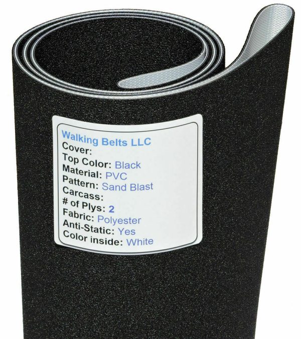 Precor C964 Treadmill Running Belt 2Ply Sand Blast SN: 1R - Image 2