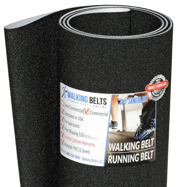 FMTL8255P-FR1 FreeMotion Basic French Running Belt 2ply Sand Blast+1oz Lube