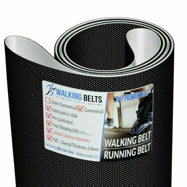 Life Fitness 90T 90T-0XXX-05 Arctic Silver TTT 2Ply Premium Walking Belt