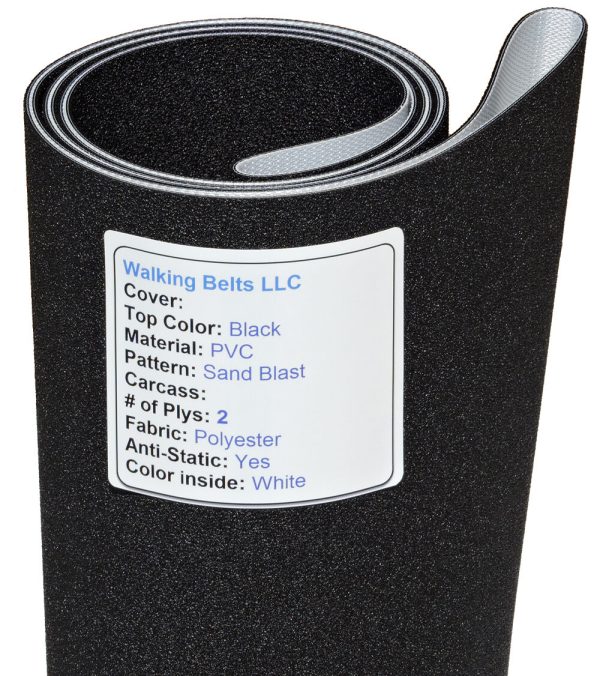 StarTrac Pro 7500 S/N: AS 9-753x Running Belt 2ply Sand Blast + Free 1oz Lube - Image 3