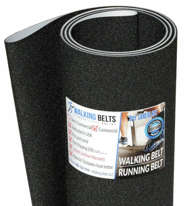 298025 NordicTrack Apex 6100xi Treadmill Running Belt 2ply Sand Blast +1oz Lube - Image 4