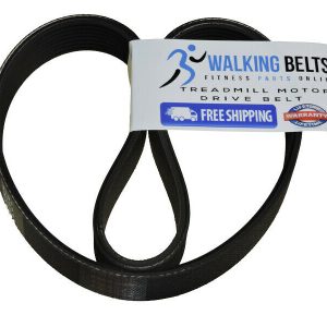 Vision T9250 S/N: TM244 Simple TC172W Treadmill Motor Drive Belt + Free 1oz Lube