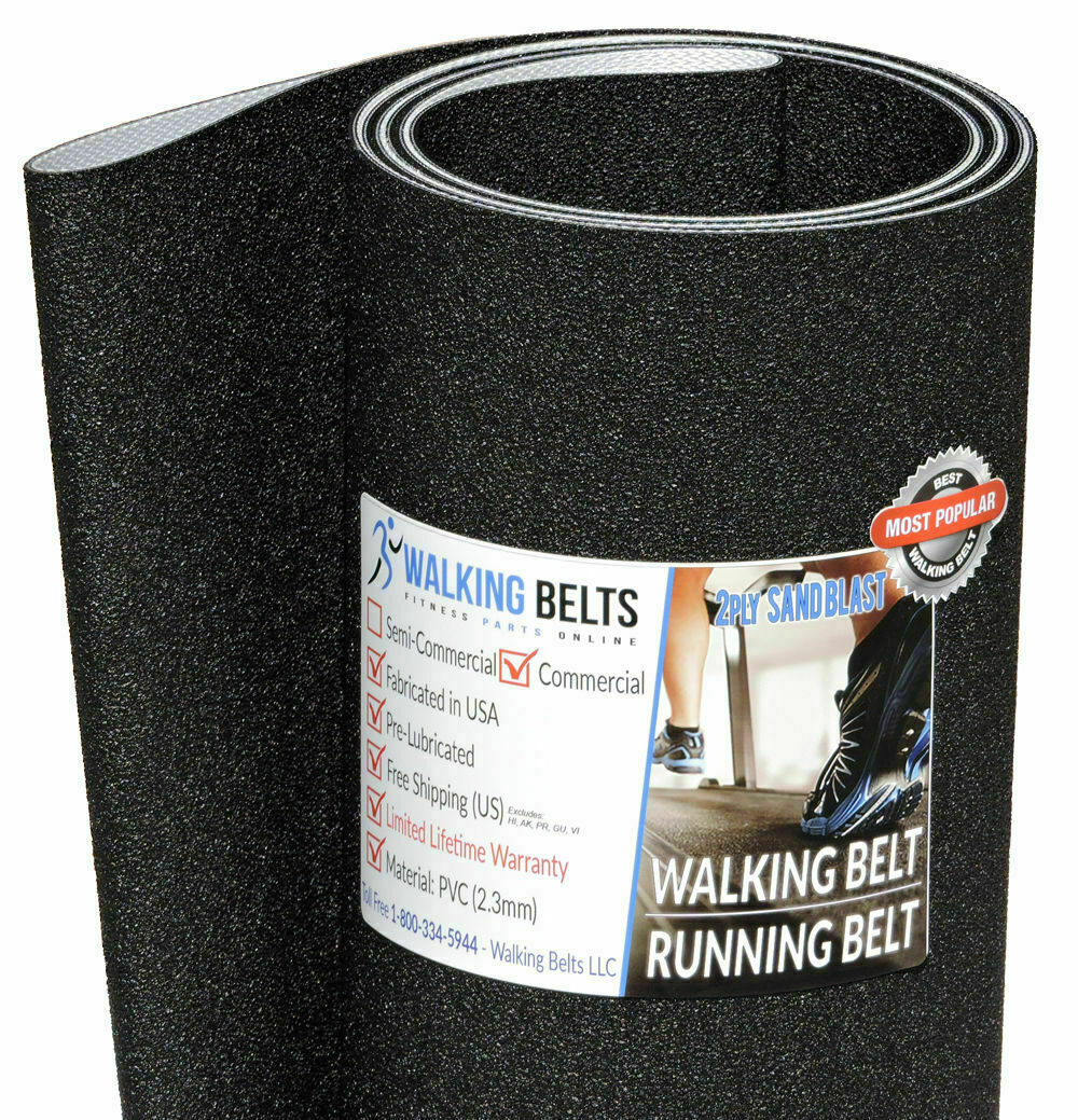 Precor 9.33 Retail Serial 00SG 2Ply Sand Blast Treadmill Running Belt